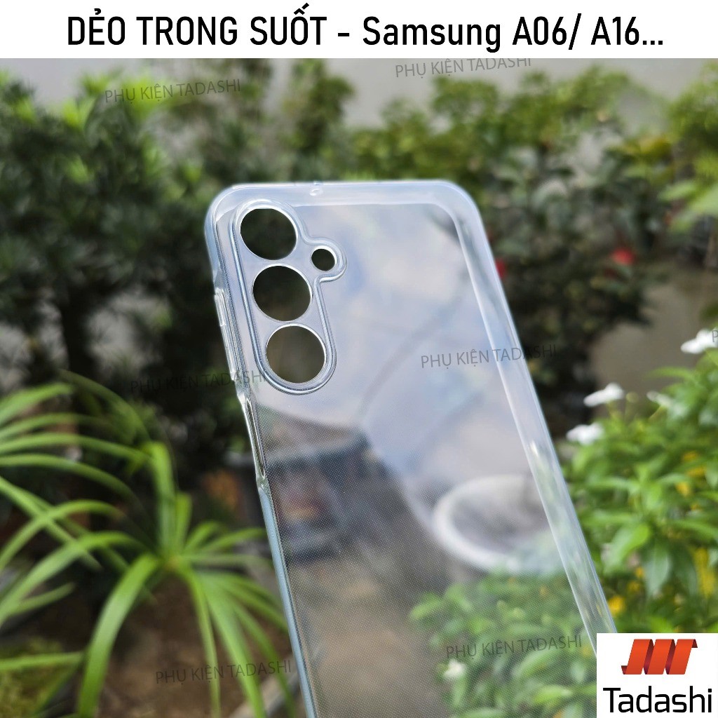 เคสใสสําหรับ Samsung A06 5G, Samsung A16/ A26/ A36/ A56 5G ยืดหยุ่นกันกระแทก ปกป้องกล้องจากรอยขีดข่ว