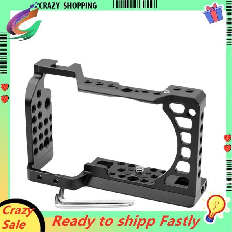 กรงกล้อง A6000/A6300/A6400/A6500 กรงกล้อง Rig สีดํา