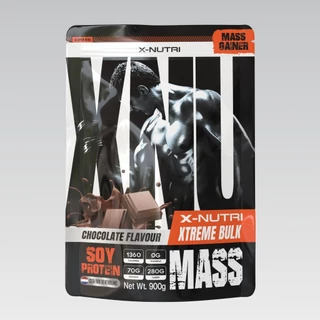 (2ซอง) XNU Mass Soy Protein Gainer 900g รสช็อกโกแลต แมสซอยโปรตีน900กรัม