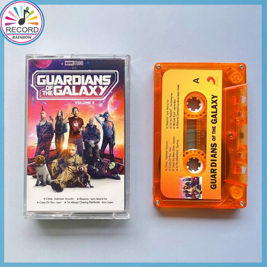 Guardians Of The Galaxy Vol.3 Cassette Tape Brand New [Sealed] Original
