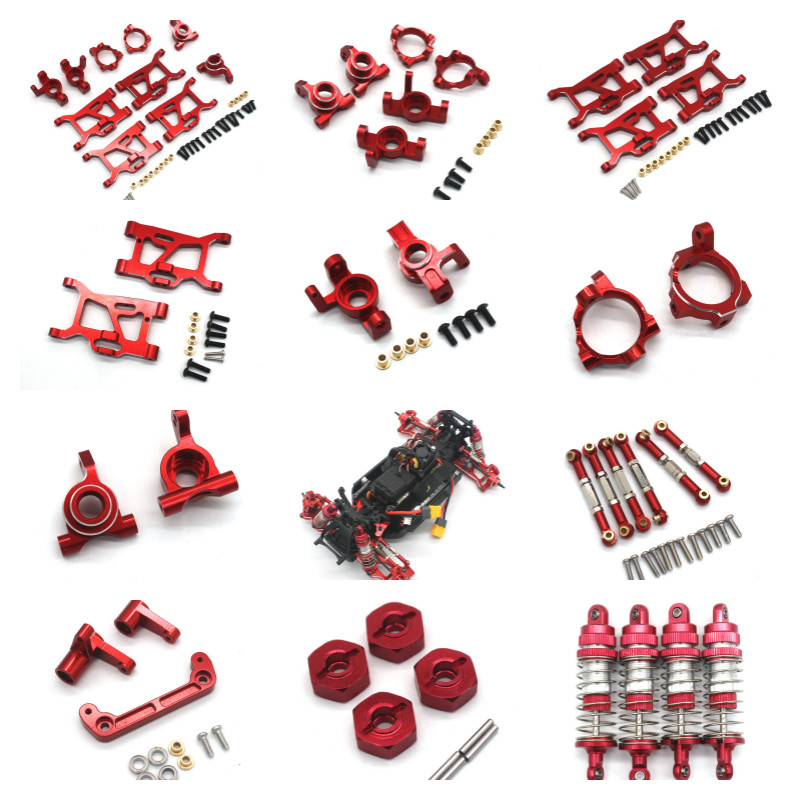 ZD Racing MT16 BX12 Rlaarlo X12S Gladiator ROG1 RC รถโลหะอะไหล่อัพเกรด 1/12 1/14 1/16 รีโมทคอนโทรลรถ