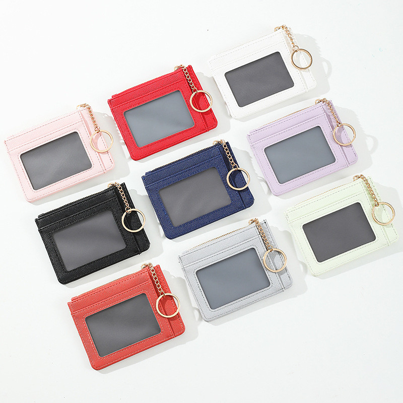 Pu Key Zero Bag Ready Stock Case Wallet Card Multi-card Card Wallet