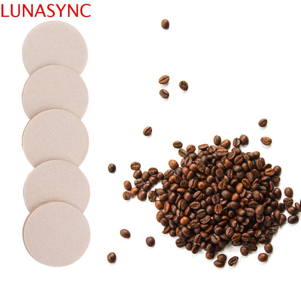 LUNASYNC Cafe กระดาษกรอง Dripper Espresso Moka Pot 56 มม./60 มม./68 มม.เครื่องมือห้องครัวเครื่องมือก