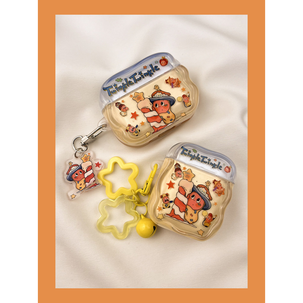 เคส airpods 3 เคส airpods pro 2 Ins สนุกการ์ตูนเทียน Starman airpods4 กรณี airpod3 เหมาะสําหรับ Appl