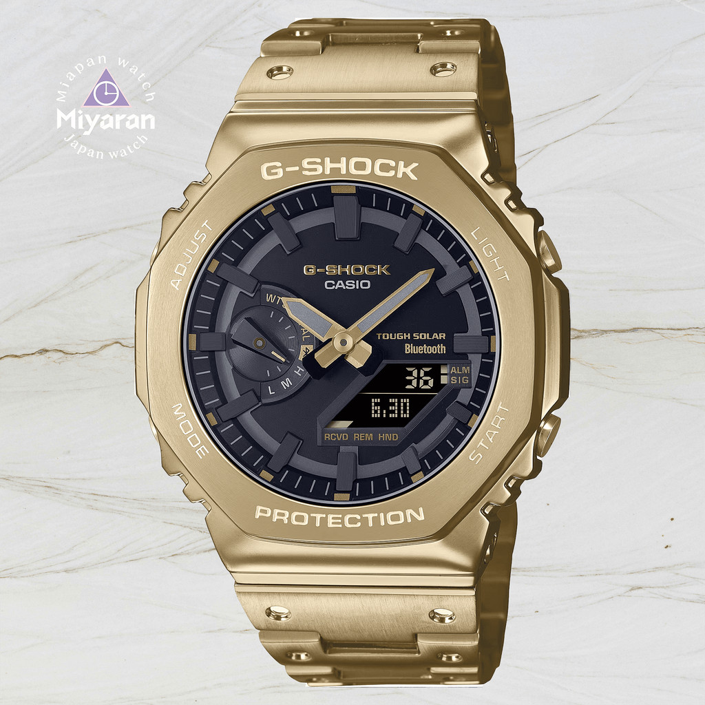 Casio G-Shock Gm-B2100Gd-9A Gm-B2100Gd-9Ajf โลหะ ทรงแปดเหลี่ยม 《A》
