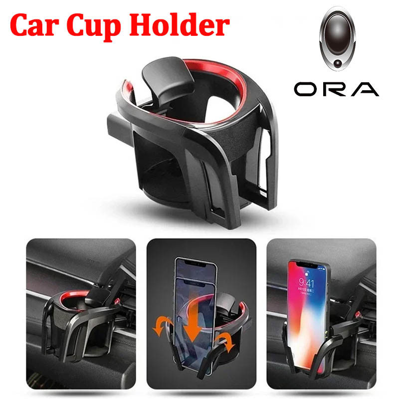 ORA 07 GOOD CAT GT  2 in 1 ที่วางแก้วในรถยนต์ ติดช่องแอร์รถยนต์ ที่วางโทรศัพท์มือถือ
