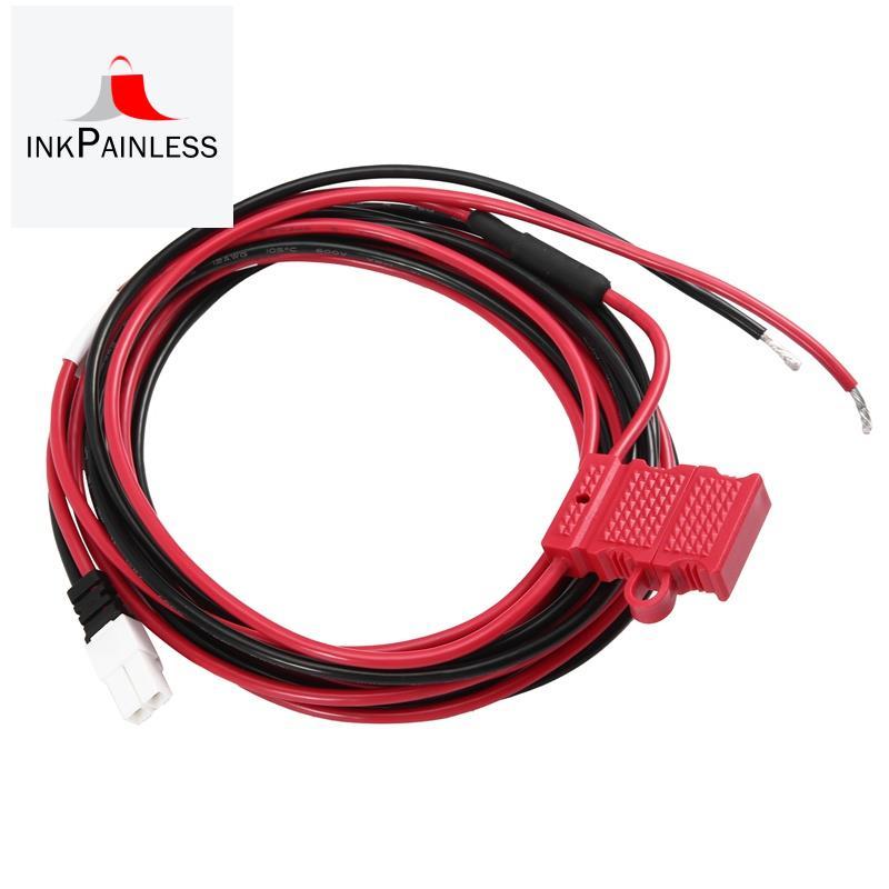 Walkie Talkie DC สายไฟ PWC10 9.84ft 15A 32V สําหรับวิทยุมือถือ MD615 MT680Plus HM785 HM655 MD785i HM