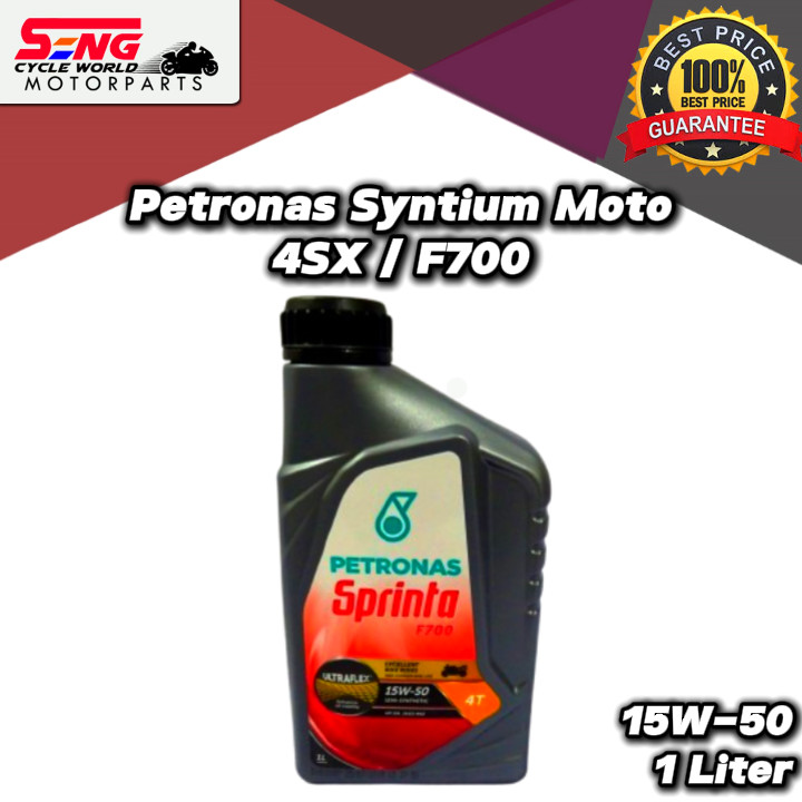 PETRONAS SYNTIUM MOTO 4SX/F700 15W50-1L