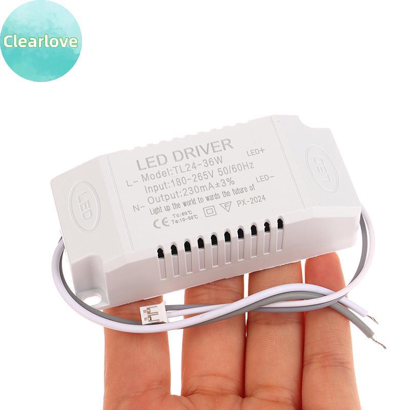 Clearlove 1PC สีเดียว LED Driver 8-24w 24-36w 36-50w 40-60w LED คงที่ไดร์เวอร์แหล่งจ่ายไฟ LED Transf