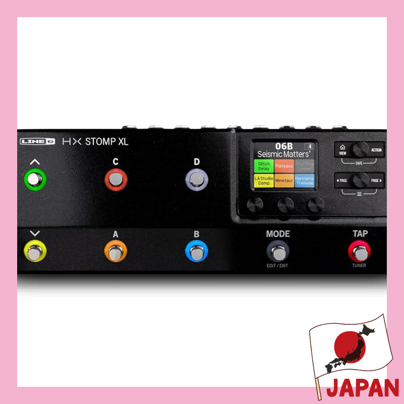 Ships from Japan.
Line 6 Multi-Effects Processor HX STOMP XL