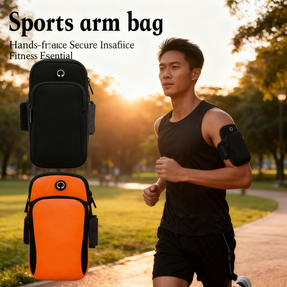 ที่วางโทรศัพท์ Jogging Armband กันน้ํา Porch Running Sport Bag