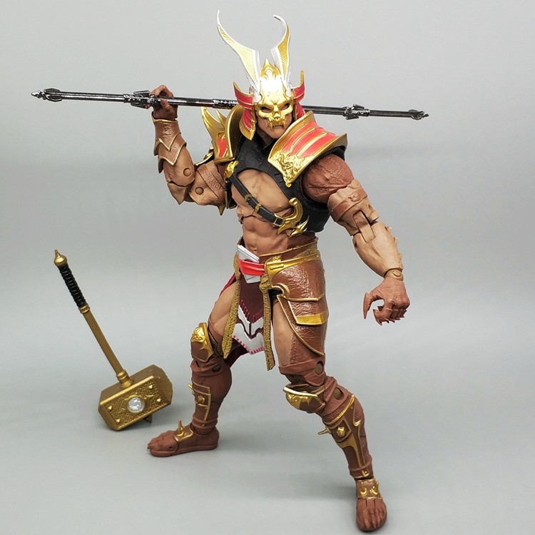 23 ซม. Mortal Kombat Thunderbolt Figure Absolute Zero องศา Shokang Action Figure Bruce Lee เกม McFar