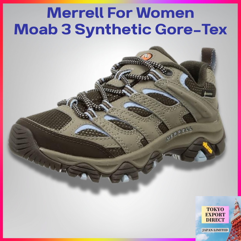 Merrell Moab 3 Synthetic Gore-Tex รองเท้าเดินป่าผู้หญิง กันน้ำ ของแท้ (Brindle)