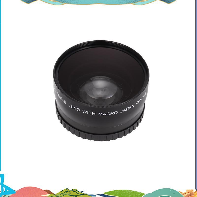 58MM Wide Angle 0.45x Converter Lens with Macro Close-Up Attachment for Rebel T6s,T6i,SL1,T5,T5i,T4i