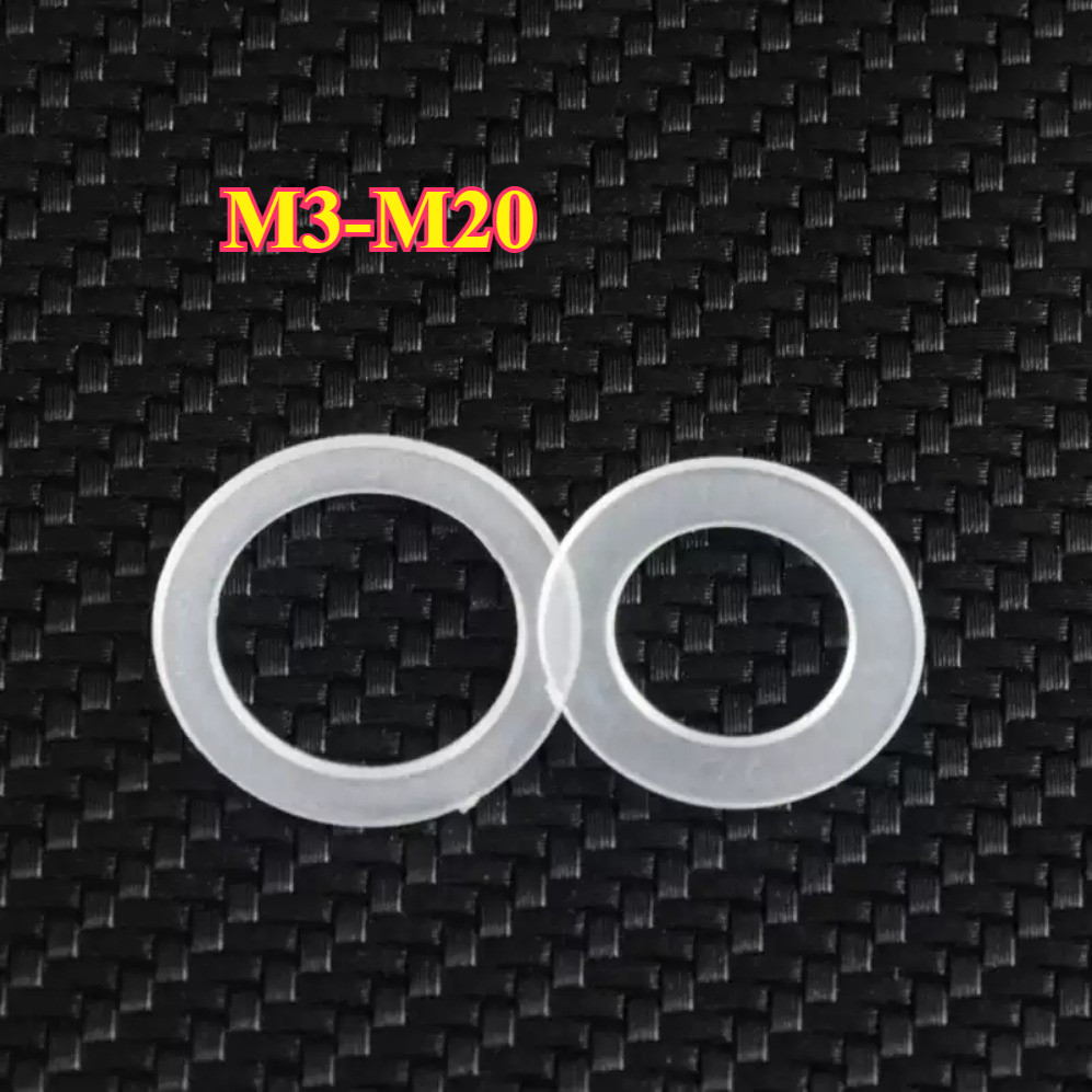 ปะเก็นนุ่มใสทนอุณหภูมิสูง, ปะเก็นพลาสติกฉนวน, ดูดซับแรงกระแทกและป้องกันการรั่วปิดผนึกแผ่นแบนยางกลม P