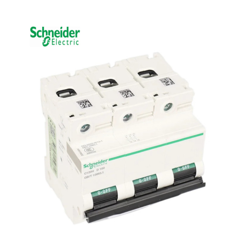 Schneider ไฟฟ้า C120H 2P/3P/4P 80A/100A/125A C Type D รางขนาดเล็ก Circuit Breaker อัจฉริยะอัตโนมัติ