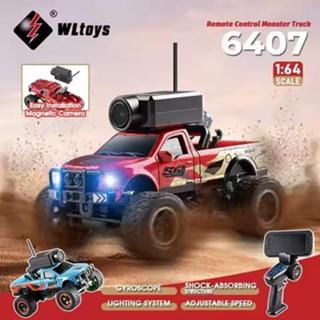 รถบังคับ Wltoys RTR 1/64 2.4G 4WD Mini FPV RC Car Wifi Camer…