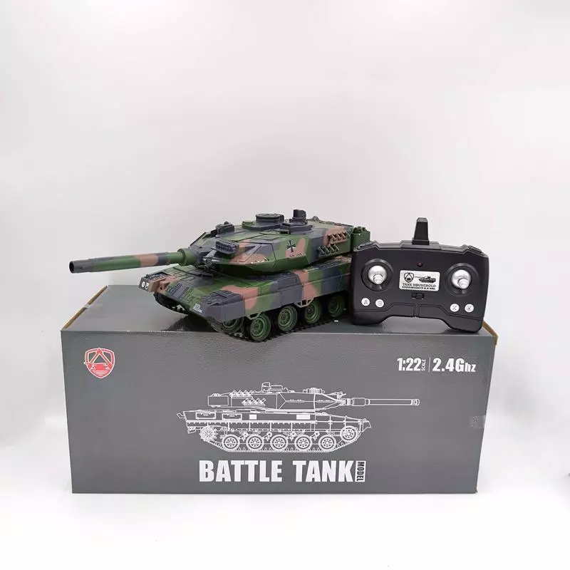 รถถังบังคับ TANK 1:22 สมจริง มีควัน 2.4Ghz บังคับวิทยุ ZY023 thumbnail 5