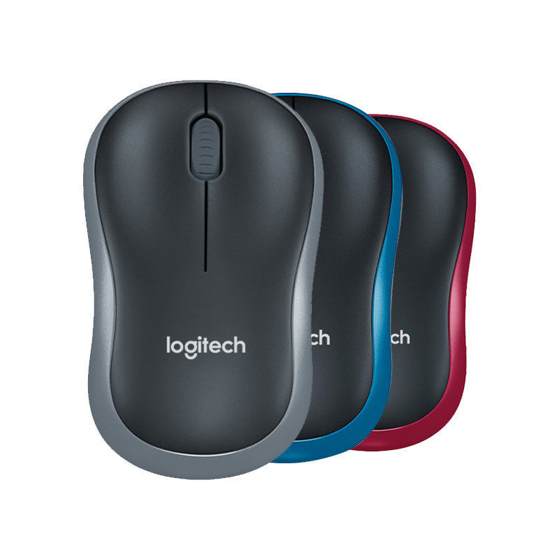 ( บลูทูธ เสียงเงียบ) chichang เมาส์ไร้สายที่มีมือซ้าย Logitech M186 USB