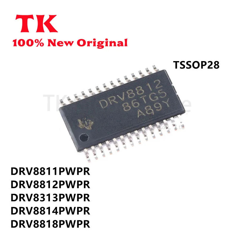 5 ชิ้น DRV8811PWPR DRV8812PWPR DRV8313PWPR DRV8814PWPR DRV8818PWPR TSSOP SMD driver ชิป, ในสต็อก