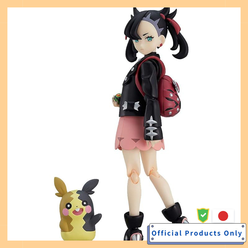figma Pokemon Marnie Non Scale Painted Movable Figure ABS PVC