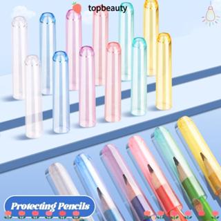 Topbeauty 35 ชิ้น/กล่องดินสอ,พลาสติกโปร่งใสดินสอป้องกัน,Crea…