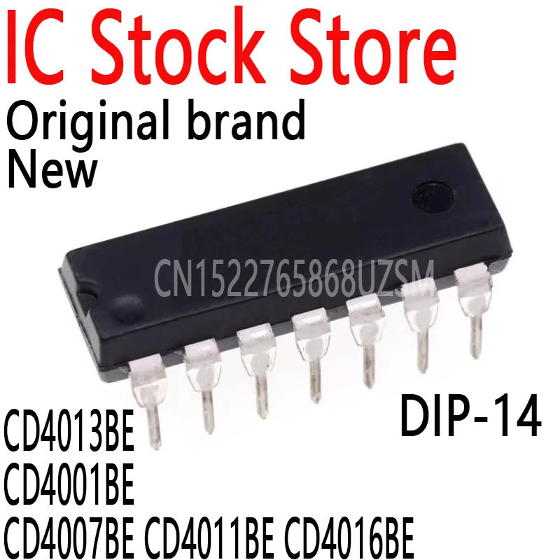 5pcs CD4013 CD4013BE CD4001BE CD4007BE CD4011BE CD4016BE CD4015BE CD4017BE CD4018BE CD4020BE CD4021B
