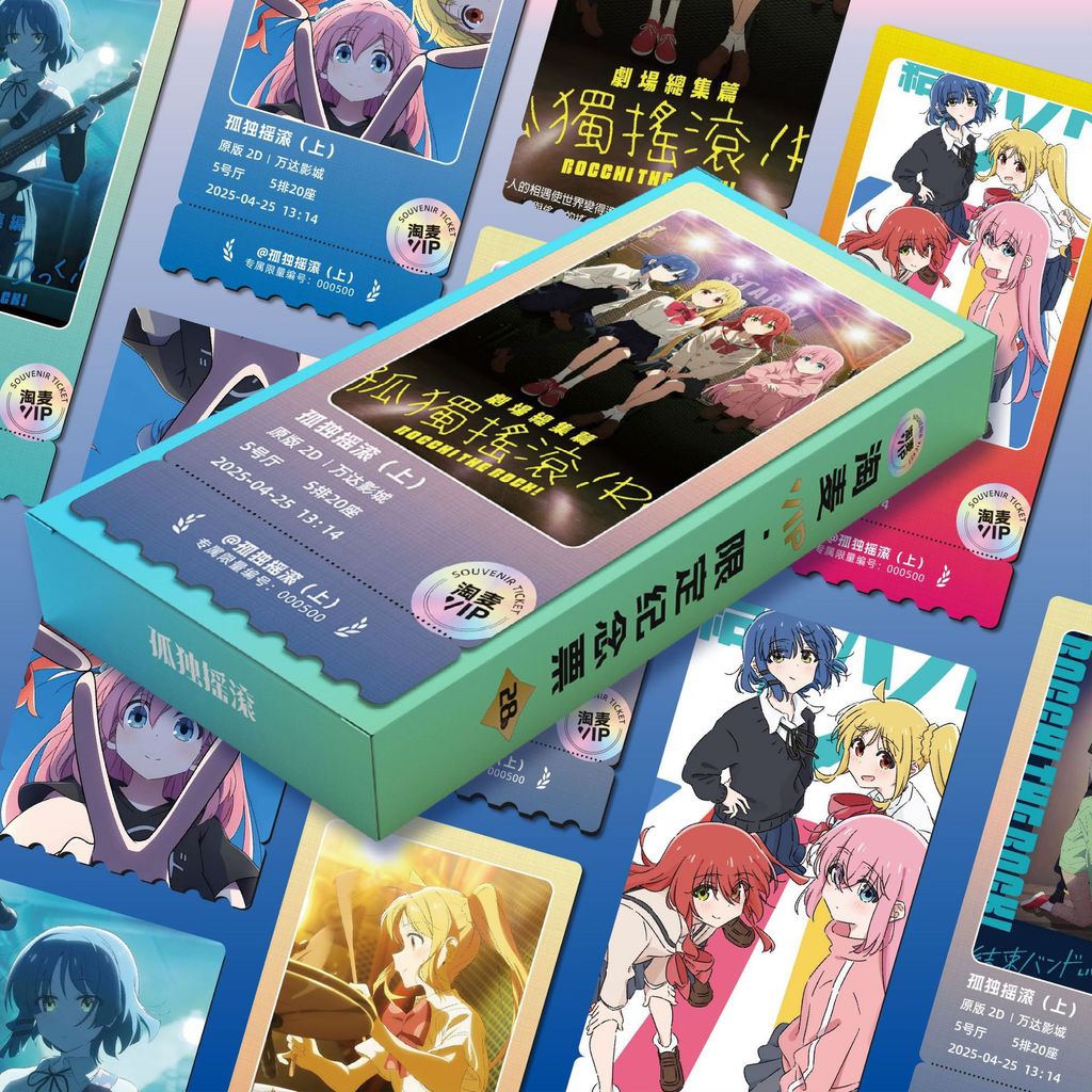 28-30pcs Manhwa Doraemon Ticket Stub Hatsune Miku เลเซอร์ Lomo การ์ดนักสืบ Conan การ์ตูนตัวอักษร Pho