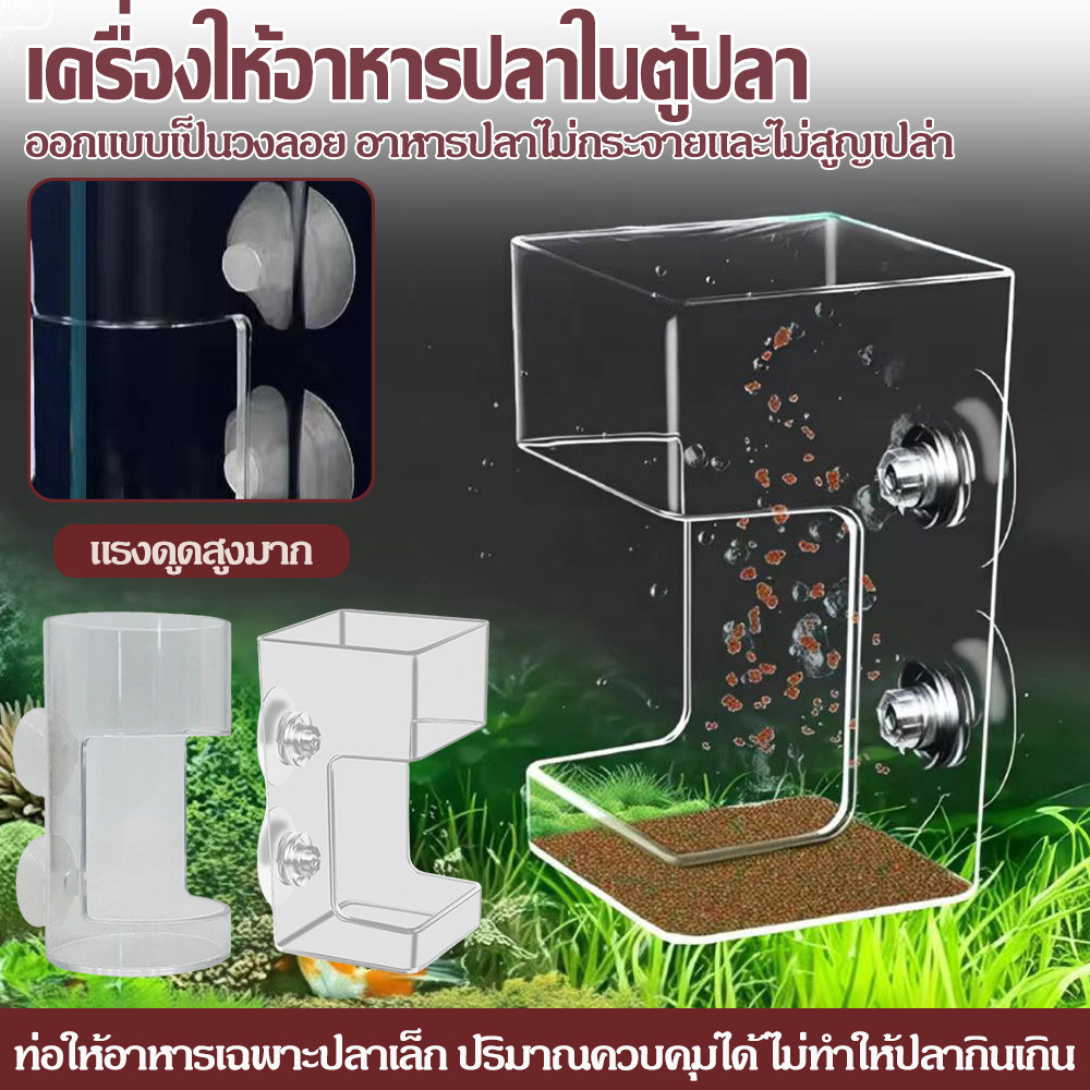 ตู้ปลาหางนกยูง ลอดอาหารปลา แหวนลอ� อาหารอัตโนมัติ รูปที่ 3