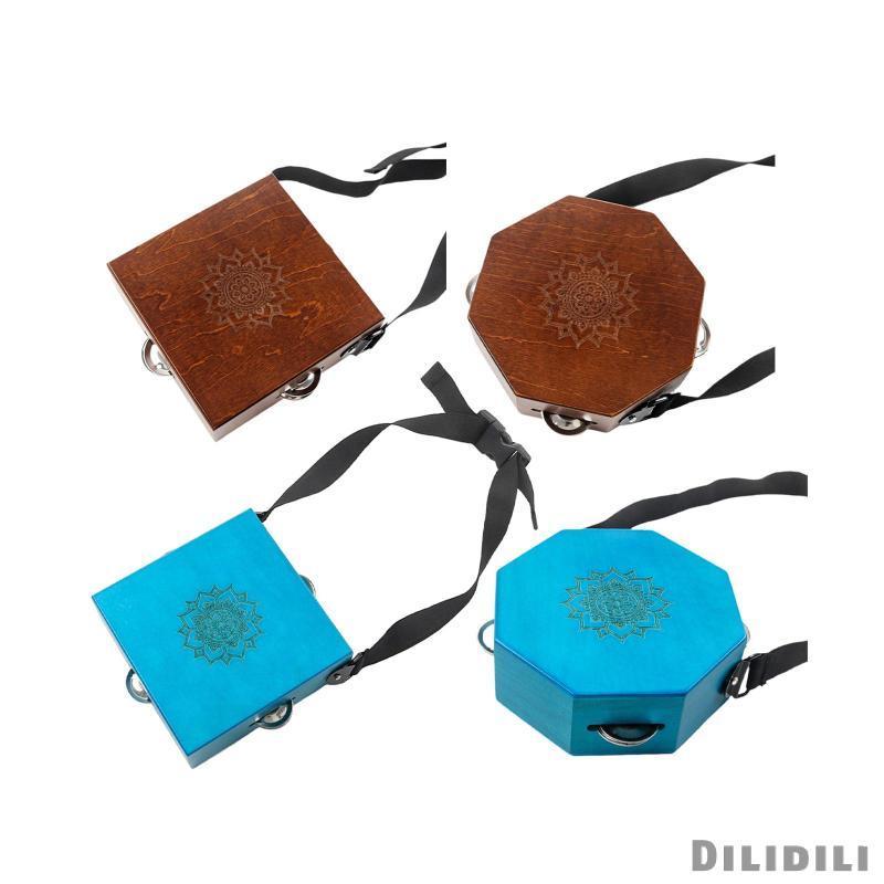 [Dilidili] เครื่องดนตรี Cajon แบบพกพา Travel กลองไม้ Shaker สําหรับ Street Performance Musicians