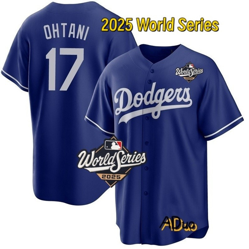 2015 Los Angeles Dodgers 17 Shohei Ohtani Blue Jersey