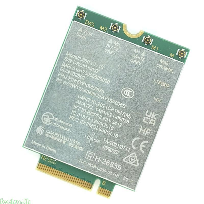 Feela ที่มีประสิทธิภาพ L860-GL-16 LTE โมดูลให้ดาวน์โหลดอย่างรวดเร็วและครอบคลุมวงกว้างสําหรับ L13 P14