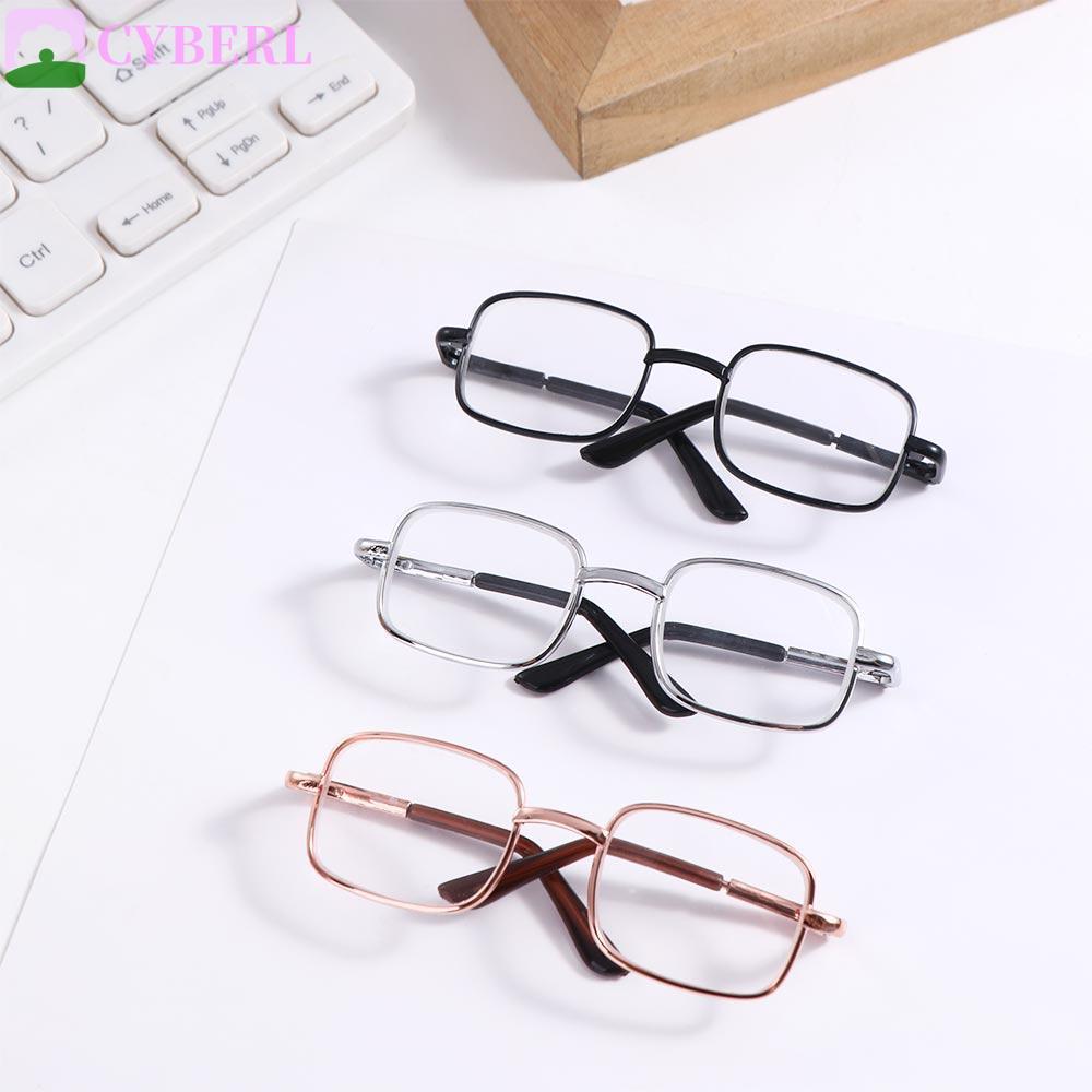 CYBERLINX Preppy Cotton Doll Glasses, 8.5 CM Lovely Idol Plush Doll Glasses, Pet Glasses Square Cart