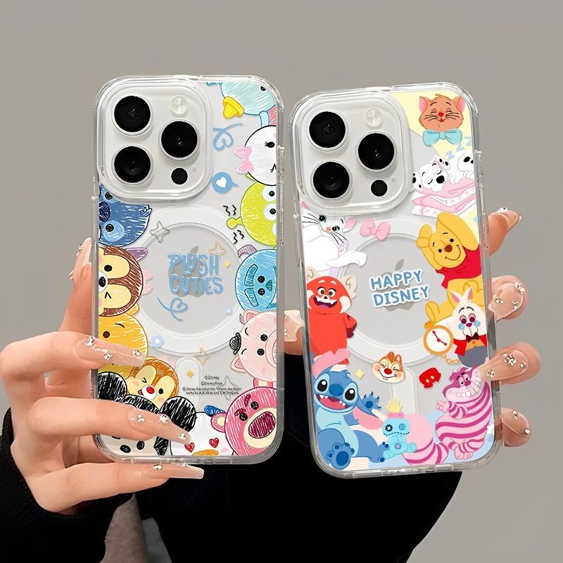 เคส IP ที่รองรับ เคส iPhone เปลือกดูดแม่เหล็ เคสไอโฟน 15Pro 16Pro Max 14PLUS 13Pro 12 11Pro 11 XS XR