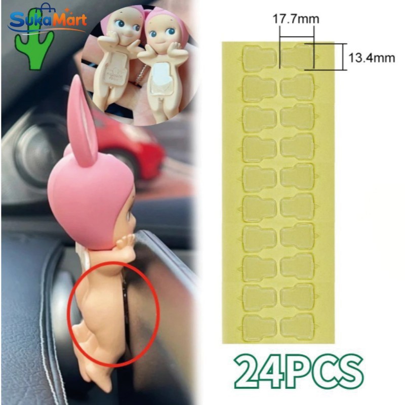 Sonny Angel Hippers Nano Tape 24 ชิ้น/เซ็ตสําหรับตกแต่งรถกาวเติม Mofusand