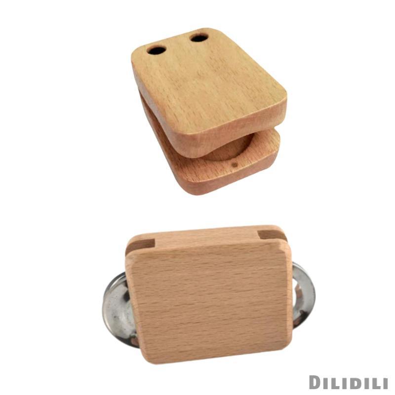 [Dilidili] Cajon Castanet Box Drum Accessory Portable Percussion Instrument Part for Performance Stu
