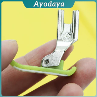 Ayo ตีนผีเย็บผ้ายืด ตีนผีไฟเบอร์ อย่างดี ใช้กับจักรอุตสาหกรรม 1 ชิ้น presser foot