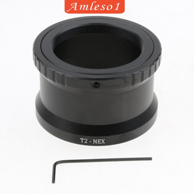 [Amleso1] T2 T Mount Lens To E Mount Camera Adapter Ring for Sony NEX-7 3N 5N A7 A7R