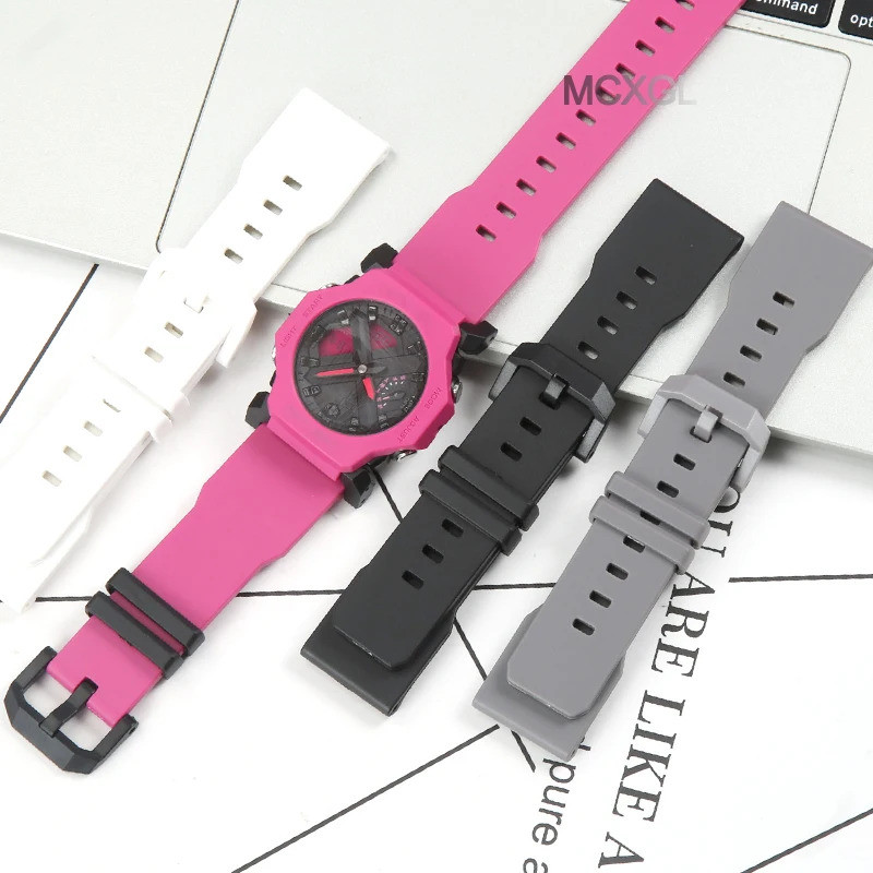 GA2300 Rein สายนาฬิกาสําหรับ Casio G-SHOCK GA-2300 GA 2300 นาฬิกาการปรับเปลี่ยนสาย Connector Convert