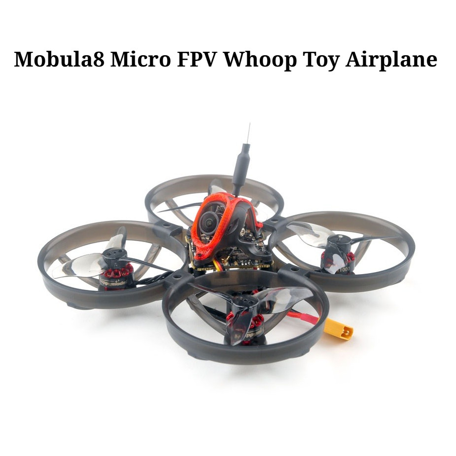 HappyModel Mobula8 85 มม.ฐานล้อ TBS 1S-2S Micro FPV Brushless Quadcopter 400mw VTX Power พร้อม CADDX