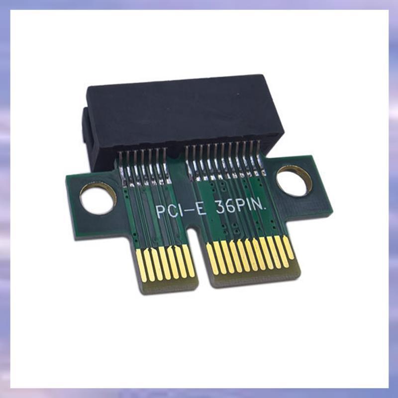 PCI-E 1X ชายหญิง Riser อะแดปเตอร์การ์ดคอมพิวเตอร์ Server PCI-E 1X Riser การ์ดอะแดปเตอร์ขยายการ์ดป้อง