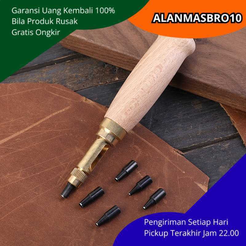 Hole Punch เข็มขัด 6 เคล็ดลับ 1 5 4 มม.เข็มขัดหนัง Precision Punch เครื่องมือสไตล์ Elegant ล่าสุดทนท