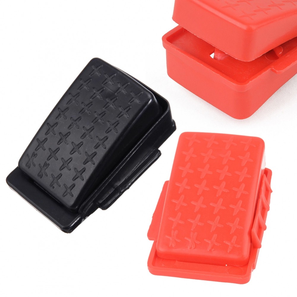 สวิตช์พลาสติก + โลหะ 6V/12V 70x40mm Accelerator Baby Car Pedal คุณภาพสูง