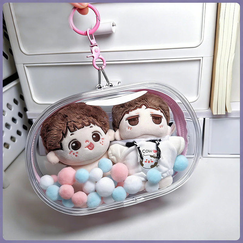 Oldlaiben กระเป๋า PVC ใส เก็บสายชาร์จ thumbnail 8