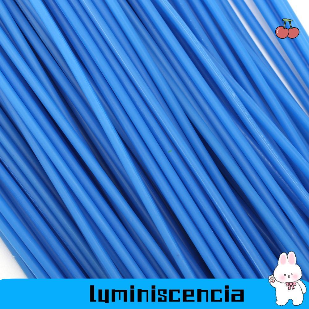 LUMINSCENCIA Dewax Wax Line, 1 มม.เส้นผ่านศูนย์กลาง 2 มม.เครื่องประดับการสร้างแบบจําลองแหวนสีฟ้ามืออ