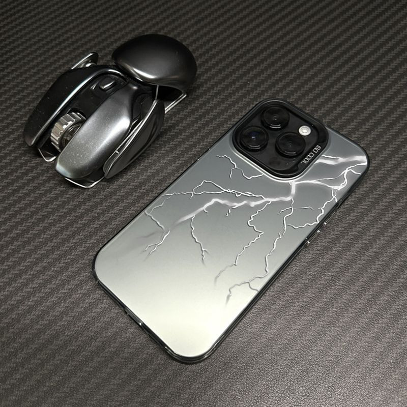 Silver Lightning เหมาะสําหรับ IQOO13PRO เคสโทรศัพท์ VIVO สไตล์ใหม่ 12/11/10/9 Love Cool NEO9/8/7/6/3