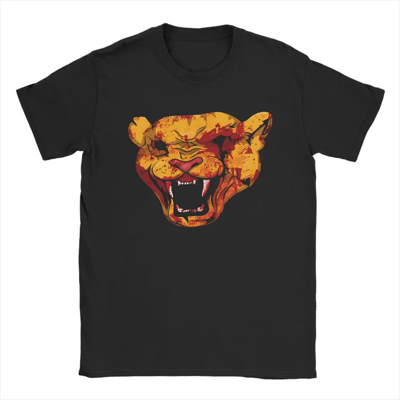 เสื้อยืดลำลอง Hotline Miami สำหรับผู้ชาย คอตตอน คอกลม ลายหน้ากากโทนี่ - เสื้อยืดแขนสั้น ไอเดียของขวัญ เสื้อผ้า