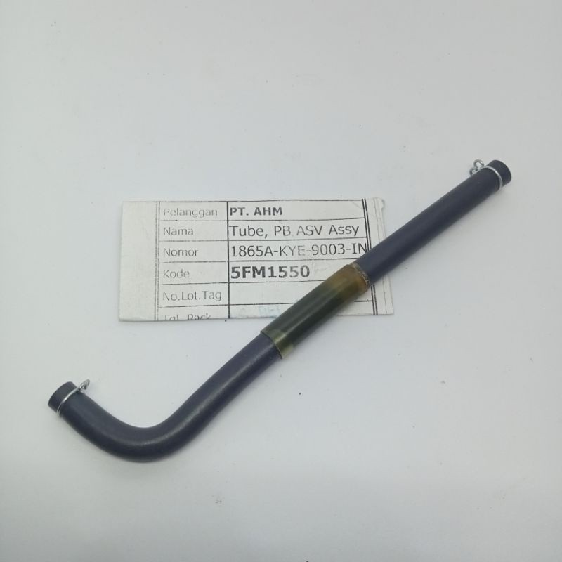 หลอด PB ASV Assy 1865A - KYE - 9003 ท่อคาร์บูเรเตอร์ฮอนด้าดั้งเดิม