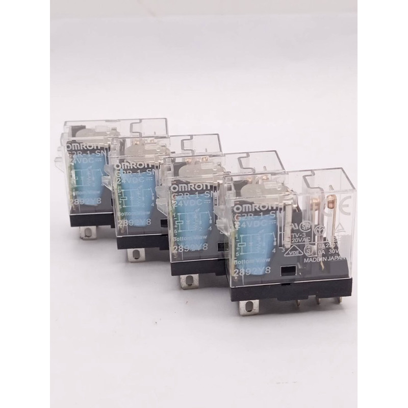 New สุดคุ้ม! G2R-1-SN 24VDC  รีเลย์ 5ขา G2R-1-SN สินค้าถ่ายจากงานจริง