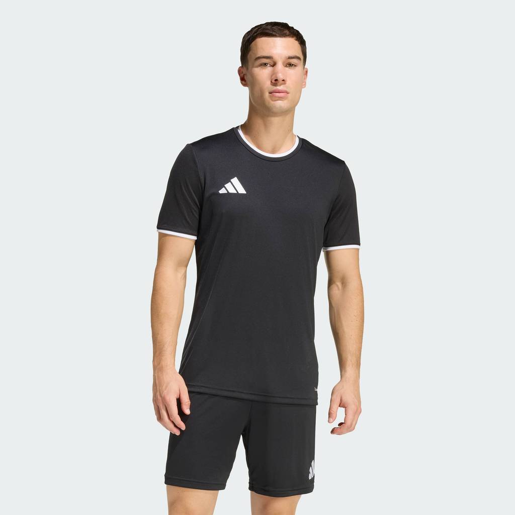 adidas ฟุตบอล เสื้อฟุตบอล Entrada26 ผู้ชาย สีดำ JZ2505